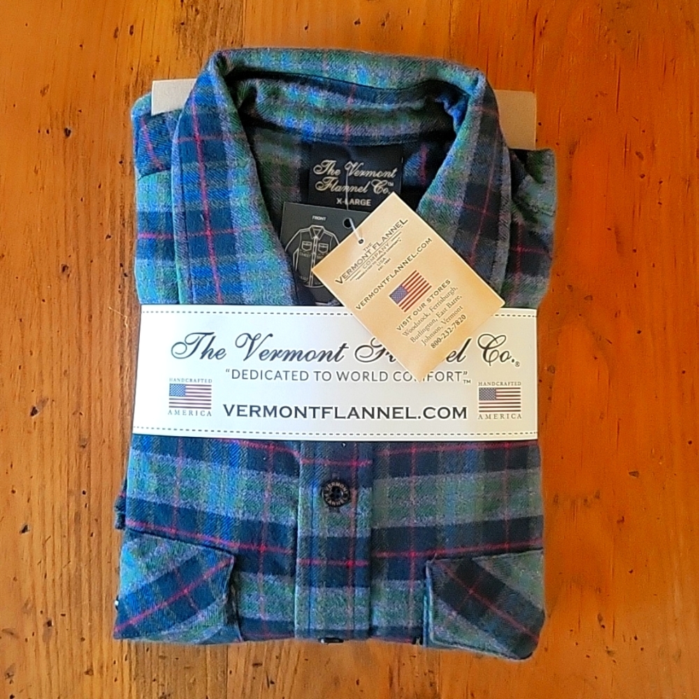 Vermont Flannel Company Men's Flannel Shirt